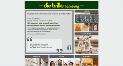 Desktop Screenshot of die-brille-hamburg.de